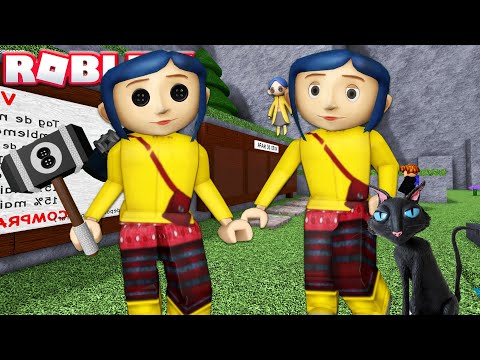 VIRAMOS CORALINE NO MARRETÃO - Roblox - Flee the Facility