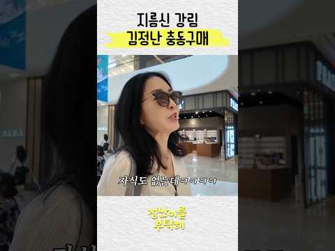 김정난 충동구매