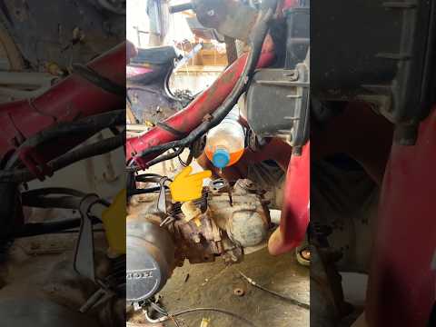 Testing a Motorcycle Engine Without a Carburetor#mechanic #motorcycle #repair #shorts
