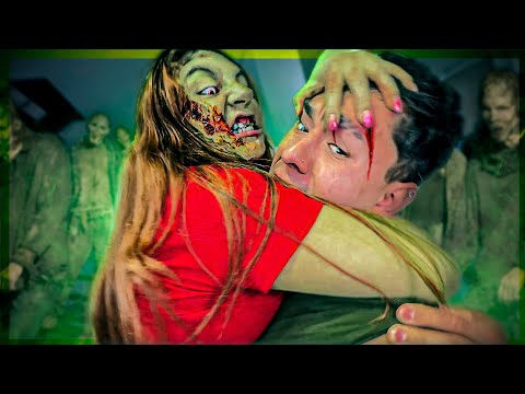 ME CONVIERTO en un ZOMBIE * ¡¡INVASIÓN ZOMBIE en MI CASA!!