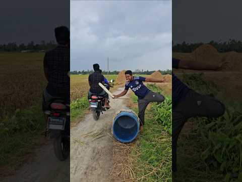 When the rope was tied to the motorcycle21