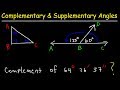Exploring Complementary and Supplementary Angles