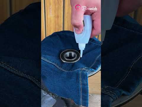 Fixing a loose bearing with some pants! 😲 #diy #bearing #fix