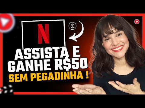 🍿 Aprenda a GANHAR DINHEIRO ASSISTINDO NETFLIX E PRIME VIDEO ( função safe, renda extra no pix )