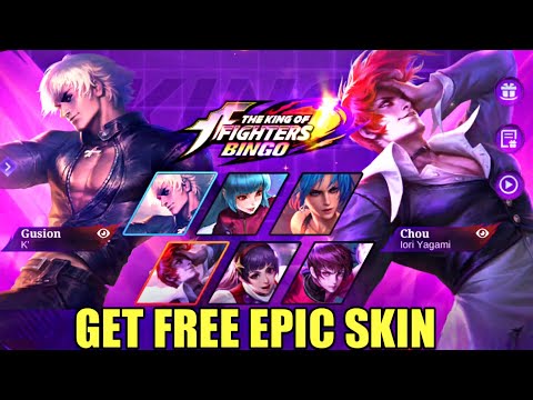 GET FREE EPIC SKIN FROM NEW K.O.F EVENT | MOBILE LEGENDS KOF EVENT