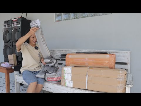 Unboxing belanjaan online !! Barang perlengkapan kontrakan