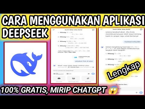 Cara Menggunakan Aplikasi DeepSeek Asisten Ai || How To Use Ai Assistant DeepSeek