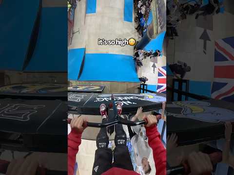 Nobody else would try this😬 #short #scooter #skate #shorts #insane #viral