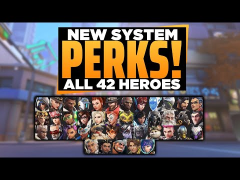 ALL 42 NEW HERO PERKS in Overwatch 2