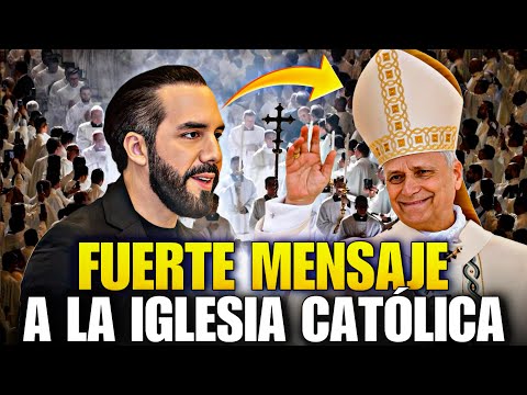 BUKELE DESTROZÓ A LA IGLESIA CATOLICA CON ESTE MENSAJE TRAS SU REELECCIÓN🤯