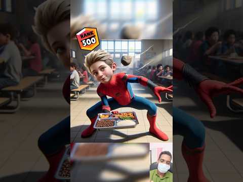 Bully Survival🤣| Spiderman vs Venom vs Captain America0 the Best? #spiderman #shorts
