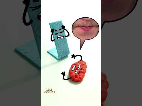 Life Doodles | Bubble gum 🫧 #lifedoodles #doodle #shorts