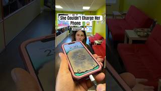 You won’t Believe what Came out inside of her Phone 😱 #shorts #moneytalkswireless