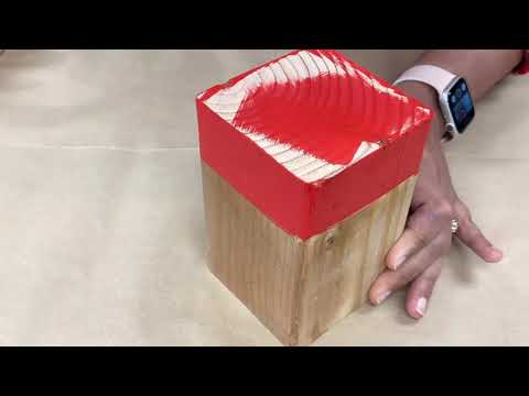 How to Make a DIY Wood Block Santa 