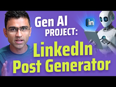 Gen AI Project Using Llama3.2 | LinkedIn Post Generator Tool