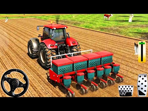 New Tractor Games - Modern Farm Tractor Driving Games - Farming Tractor 3D - Android Gameplay