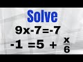 Solving and Verifying Linear Equations