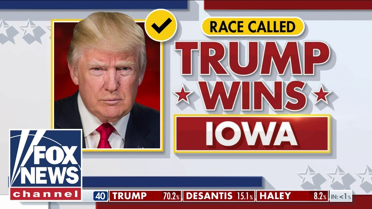 Trump projected to win Iowa caucuses