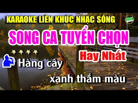 Karaoke Liên Khúc Nhạc Trữ Tình Bolero Tuyển Chọn Dễ Hát Nhất – Đường Tím Bằng Lăng Song Ca