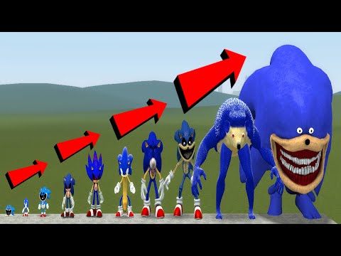 EVOLUTION OF THE SONIC TAPES In Garry's Mod!