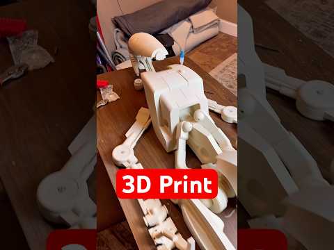 3D Printing a Star Wars Battle Droid Part 5
