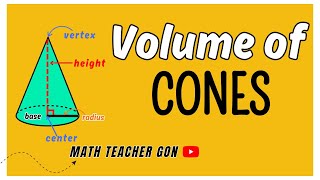 VOLUME OF CONES - MATH 8 - 2ND QUARTER - MATATAG CURRICULUM