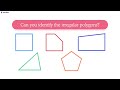 Identifying Regular vs Irregular Polygons
