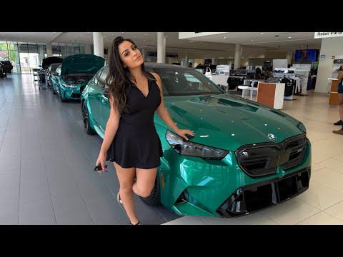 THE NEW 2026 BMW M5 ISLE OF MAN GREEN 