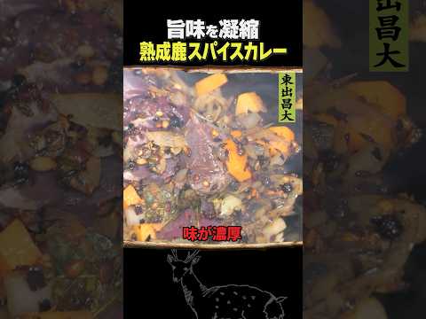 東出昌大 / 熟成鹿スパイスカレー