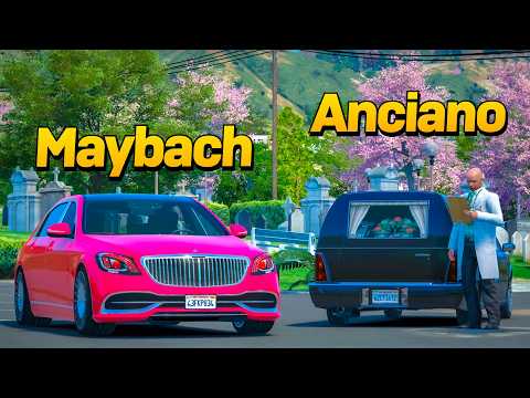 Usamos Un MayBach Para Sepultar A Nuestro Amigo El Anciano