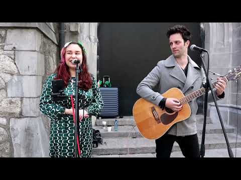 Tia Burke & Luigi Neighbours perform their new song "Forrest For The Trees" out today & Interview