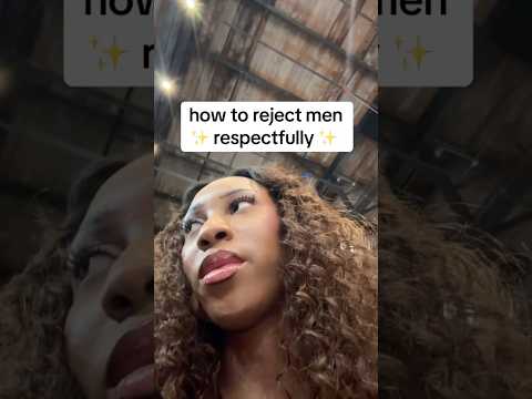 rejection is an art 🖼️ #datingadvice #rejection