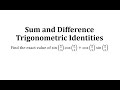 Trigonometric Functions and Angles