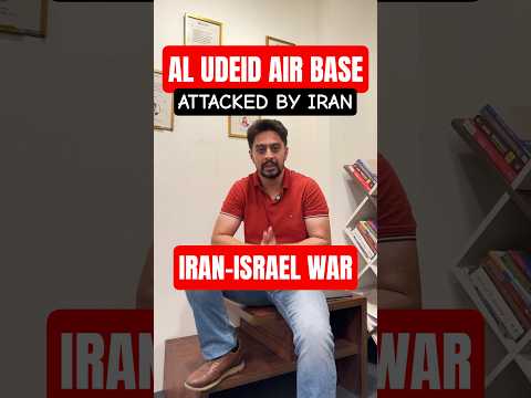 US airbase in Qatar attacked by Iran | Iran-Israel War | Important for UPSC Mains 2025