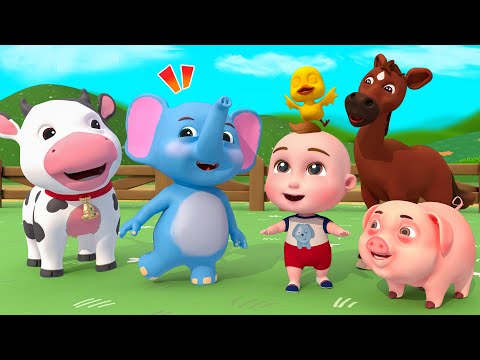 Con Bò Con - Chú Bò Vàng - Hoạt Hình Động Vật Vui Nhộn | Nhạc Thiếu Nhi Remix Sôi Động
