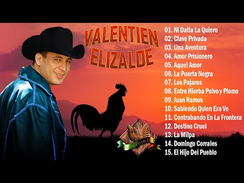 "Valentín Elizalde 🎼 Corridos y Rancheras Con Banda 🎼 Álbum Completo"