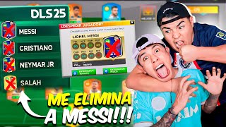 GOLPEO a Edson FDB por ELIMINAR a MESSI en Dream League Soccer 2025 😱 *TERMINE FURIOSO*