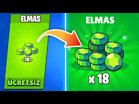 FLAŞ HABER 🎉 TÜM OYUNCULARA ÜCRETSİZ 18 ELMAS! - Brawl Stars