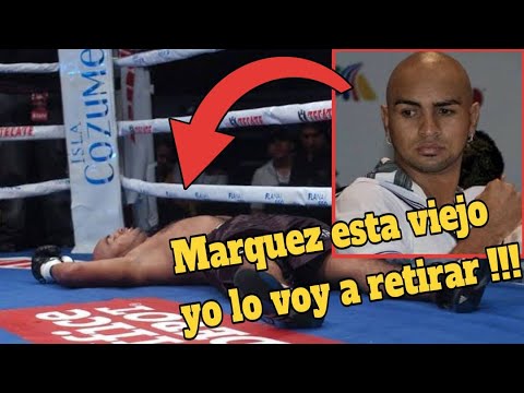 LE DIJO VIEJITO A MARQUEZ Y LO TUVIERON QUE SACAR EN AMBULANCIA