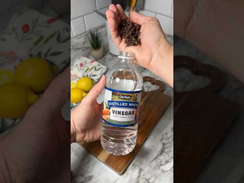 This Clove & Vinegar Trick Will Transform Your Home! #homehacks #lifehacks #cleaningtips