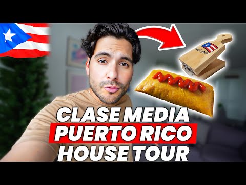 Así es Una CASA de CLASE MEDIA en PUERTO RICO 🇵🇷 | Pruebo la Cena Típica de Fin de Año