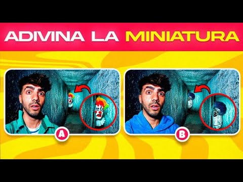 adivina la miniatura  correcta / podrás lograrlo / nuevo reto