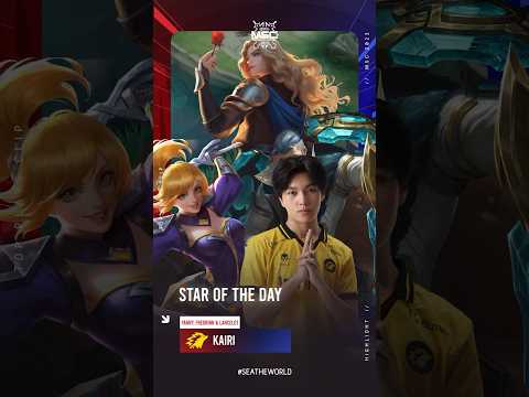 Introducing the star of the day, Kairi 😎️️️️️️  #SEATheWorld #MSC2023