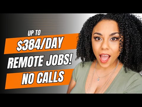 Best Non Phone Remote Jobs Without A Degree!