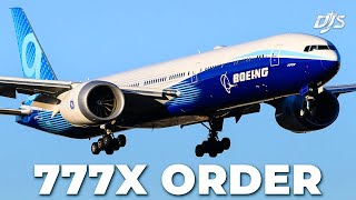 New Boeing 777X Order