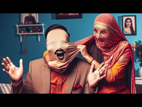 पति-पत्नी की धमाकेदार लड़ाईयां कॉमेडी | Compilation of Best Husband Wife Funny Fights Videos in Hindi