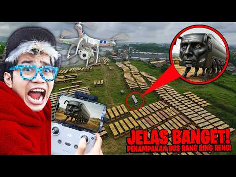 DRONE MENEMUKAN BUS RANG RING RENG TERBENGKALAI SELAMA BELASAN TAHUN, WARGA PANIK!!!