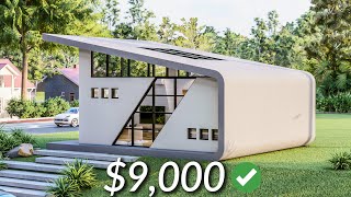 (6x7 Meters) Tiny House Design | 1 Bedroom House Tour