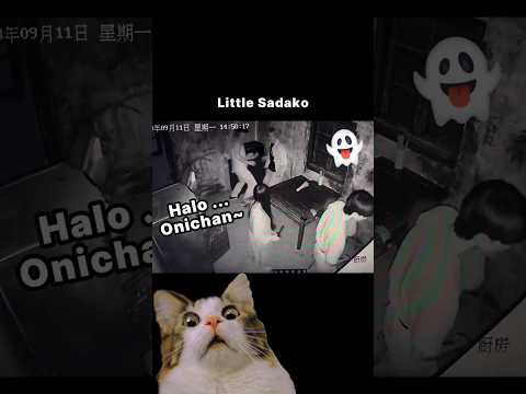 Haunted House Little Sadako 😂🤣| Meme Lucu dan kocak #funnymemes #horrorlucu #ceweklucu #lol #komedi