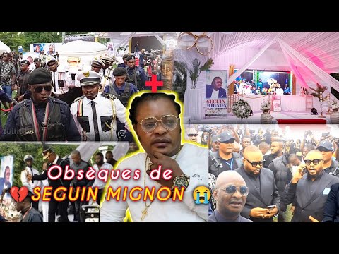 INTÉGRAL LES OBSÈQUES de #SEGUIN MIGNON 😭💔 ARRIVÉE DE WATANABE JB MPIANA EN LARME FERRE GOLA AKIMI